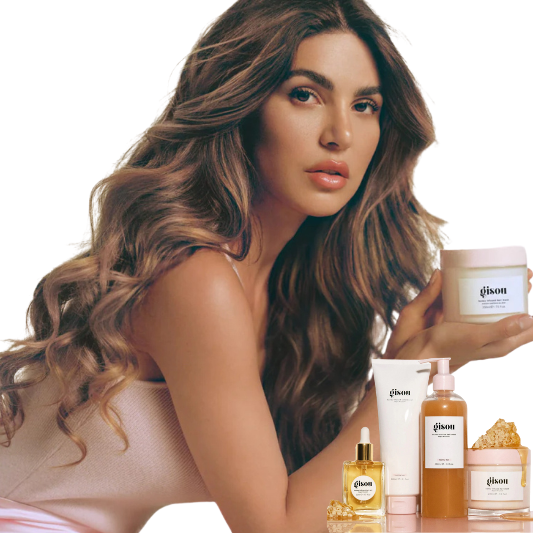 Gisou日本未発売ブランド　はちみつ美容液 フェイスオイル ハニーヘアオイル 100ml (Honey Infused Hair Oil 100ml