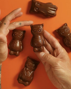 セドリコ パンプキン ピーナッツ プラリネ入り ミルクチョコレート マシュマロ