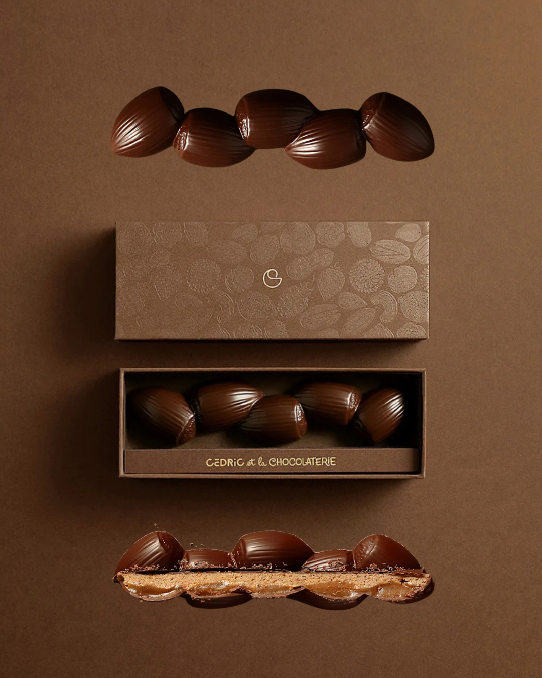 Cedric grolet : セドリック・グロレ チョコレート ヘーゼルナッツバー