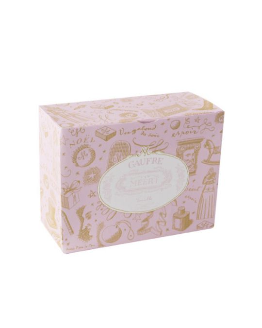 老舗のMeertが作るベルギーワッフルは、贅沢な味わいと伝統のレシピが特徴です。バニラの香りと柔らかい生地が魅力。特別な贈り物にも最適！