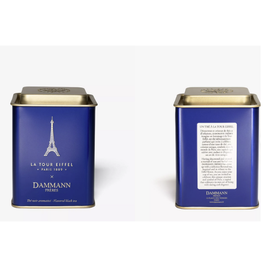  ダマン フレールのエディション スペシャル・ツアー・エッフェル紅茶は、フランスの象徴的な観光名所を称える特別なブレンドです。豊かな味わいと洗練された香りが、贅沢なティータイムを演出します。