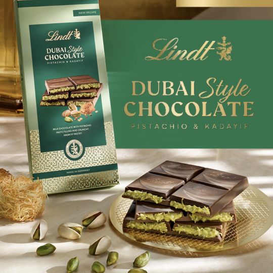 🇨🇭 **Lindt ドバイ ピスタチオ** が超希少！日本では完売、フランスでのみ数量限定販売。なくなる前に今すぐゲット！🛒✨