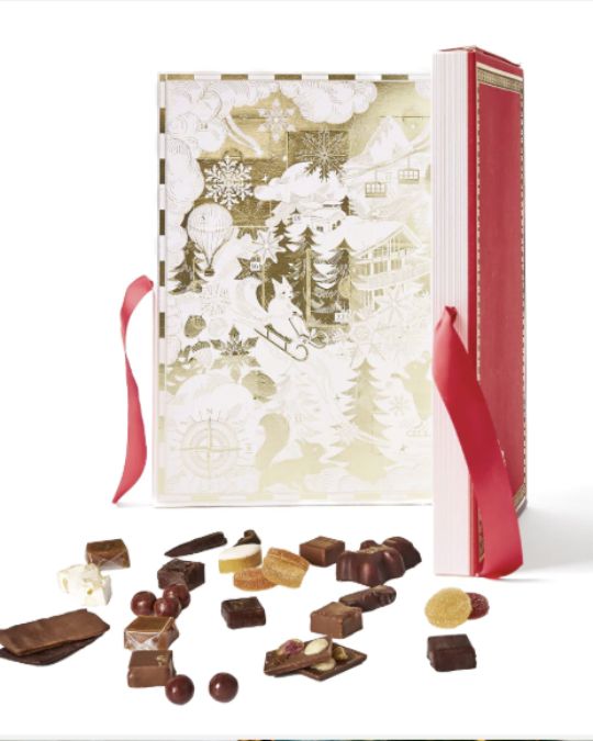 パリ老舗ブランドのルイ・フーケ アドベントカレンダー 2024チョコ入り。上品な味わいが人気のおすすめ商品です。