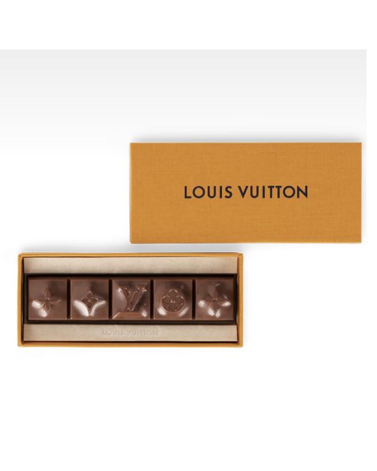 ルイ ヴィトン の 高級 チョコレート タブレット 洗練 された 大人 向け - barre-chocolat-louis vuitton chocolate