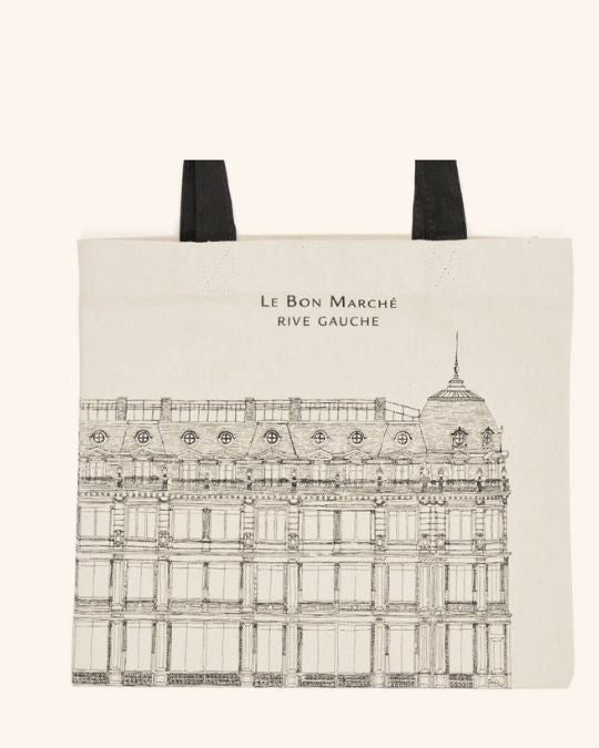 ボンマルシェの人気ミニトート。パリらしい洗練されたデザインが日常を彩る。