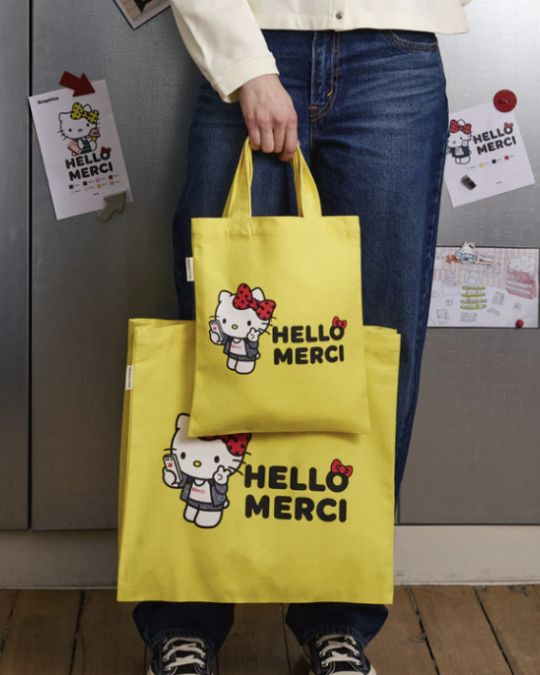 Merci-tote-bag :ガリマールの エコバッグ – cerise-paris