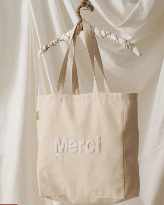 Merci paris エコバッグ Merci-tote-bag :ガリマールの エコバッグ – cerise-paris