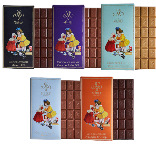 メール｜メールチョコレート｜メールゴーフル｜メール ゴーフル 通販｜MEERT PARIS｜フランス 板チョコ 高級